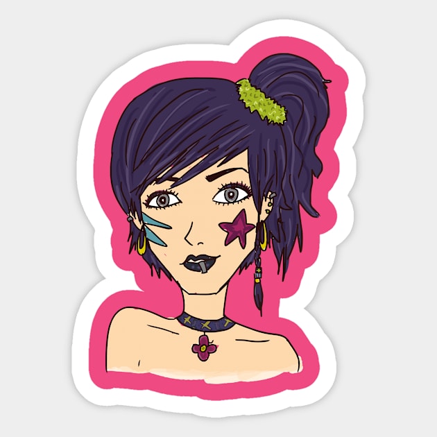 Starla Anne Sticker by kaela